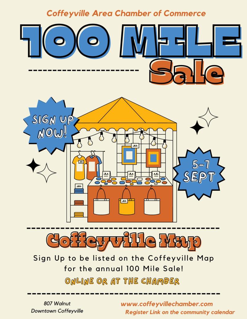 100 Mile Sale Map