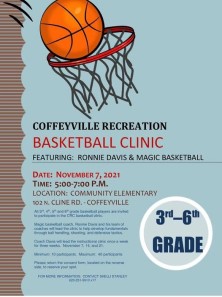 CRC 3rd-6th Grade Basketball Clinic