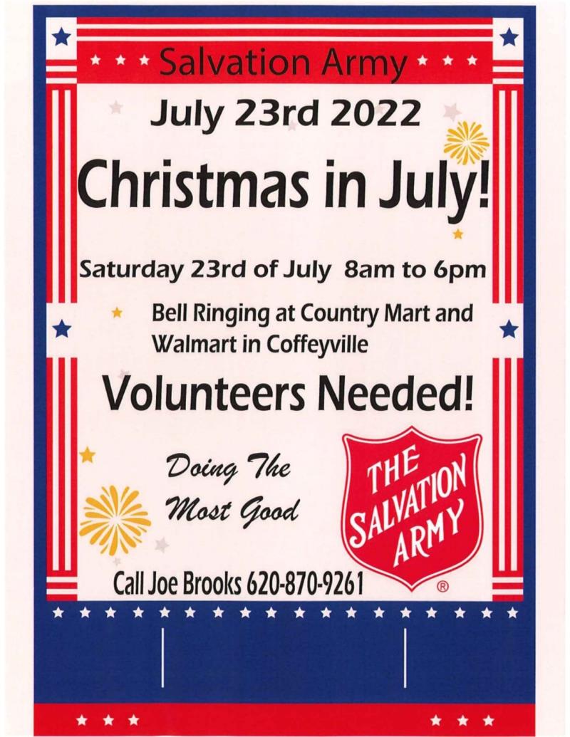 Christmas in July-Bell Ringing