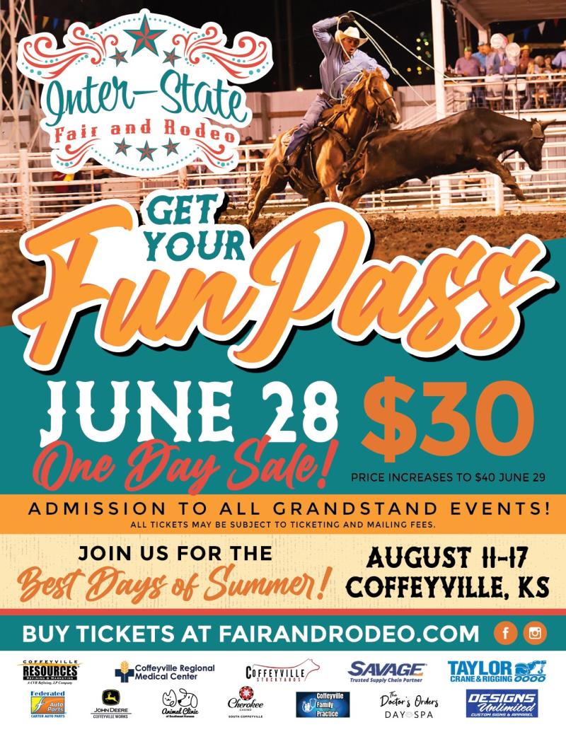 Inter-State Fair & Rodeo - 1 Day Fun Pass Sale