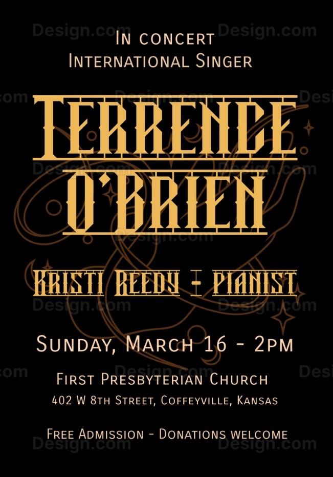 In Concert International Singer Terrence O'Brien