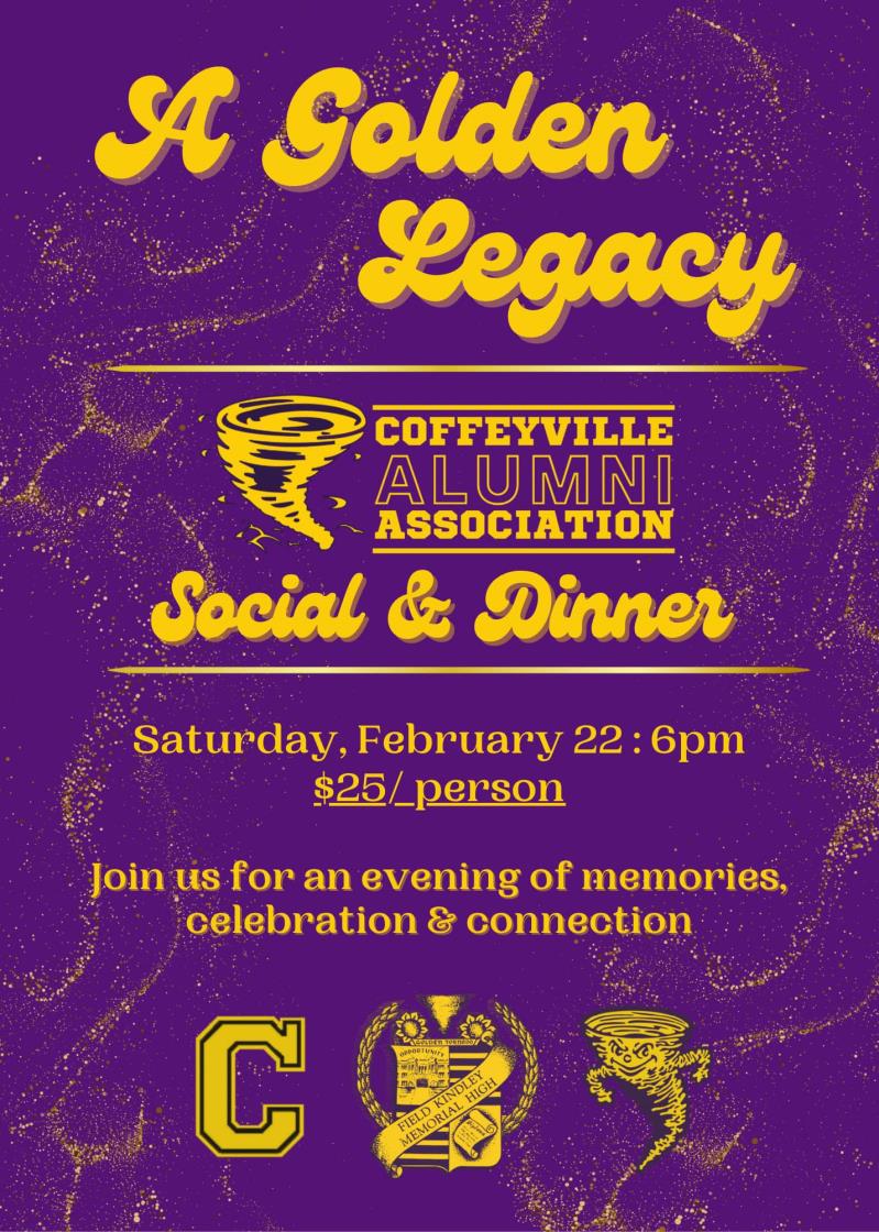 Coffeyville Alumni Association Social & Dinner