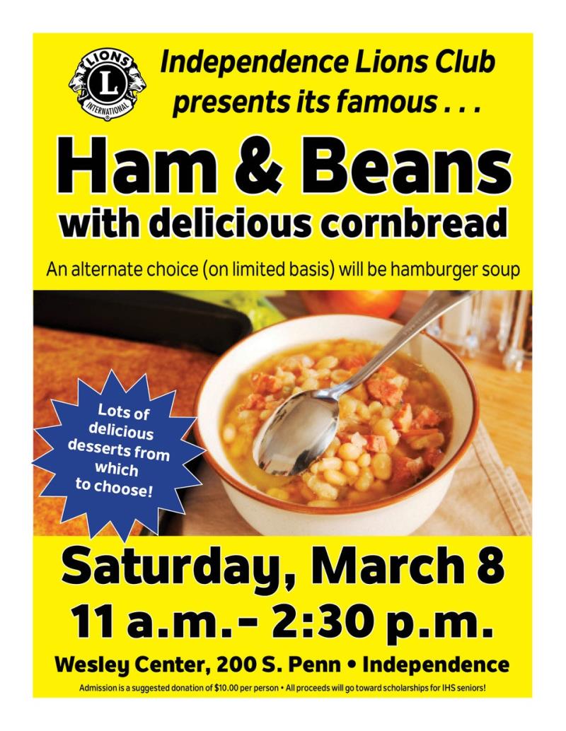 Independence Lions Club Ham & Beans